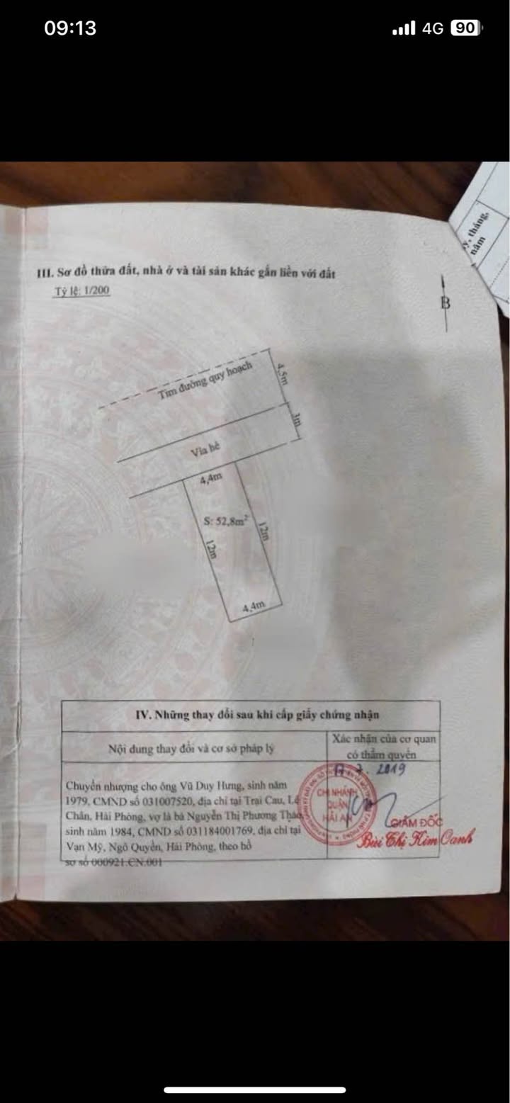 Đất nền Đồng Giáp Ngô Quyền 52.8m² - Sổ đỏ chính chủ!