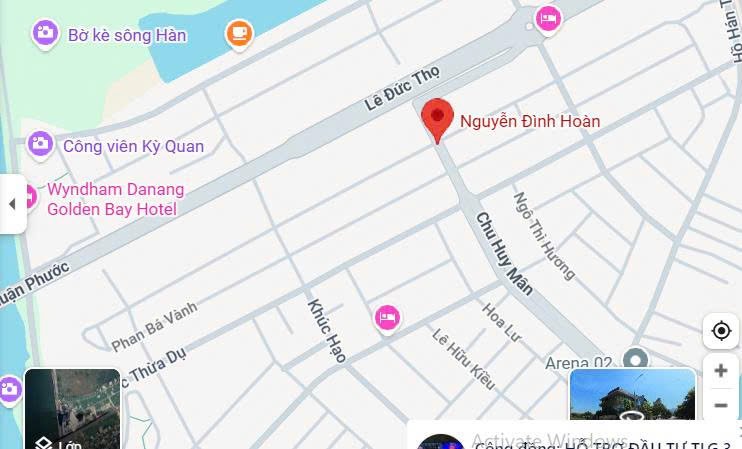 Đất nền Sơn Trà Đà Nẵng 220m² - Mặt tiền Nguyễn Đình Hoàn 10m, giá 19.8 tỷ