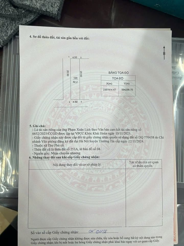 Đất nền Chương Dương, Hoàn Kiếm 92m² - Đường to ô tô đỗ cửa!