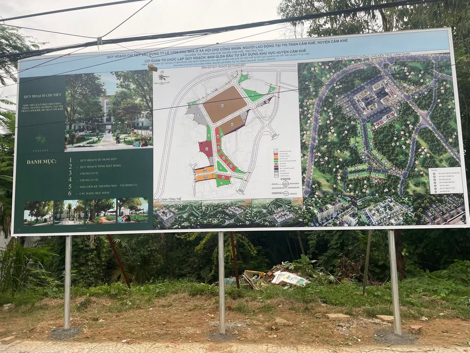 Đất nền đấu giá Đồng Tâm Cẩm Khê 100m² - Sổ đỏ sẵn sàng