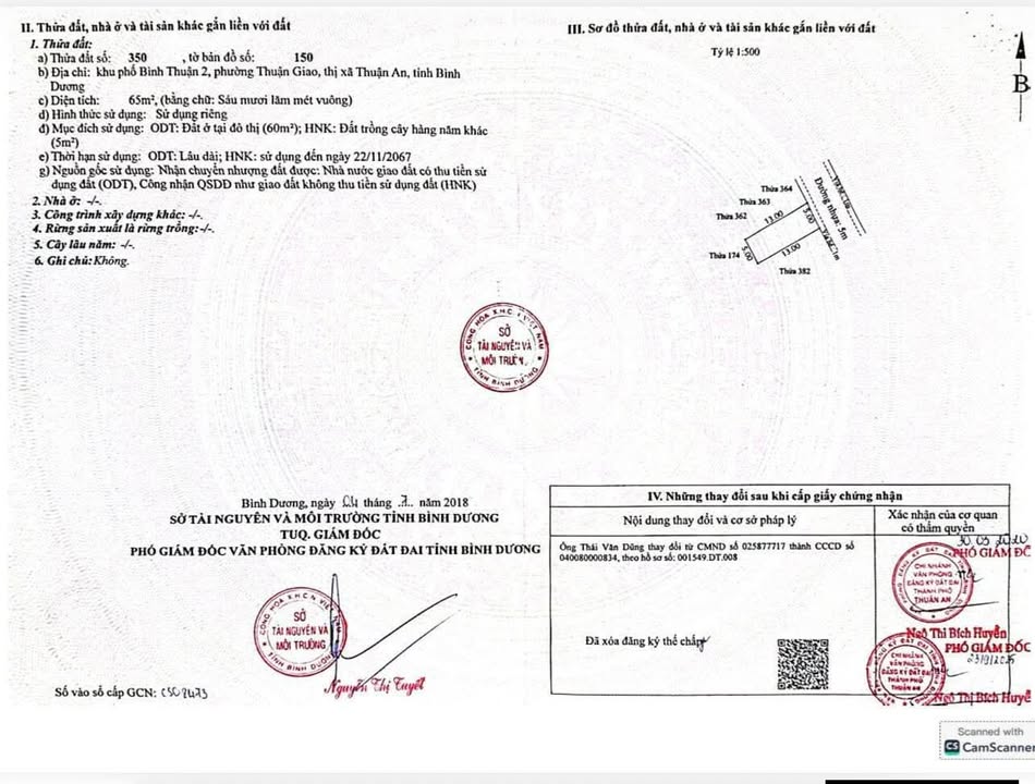 Đất nền Thuận Giao Bình Dương 65m² - Sổ đỏ chính chủ, xây tự do!