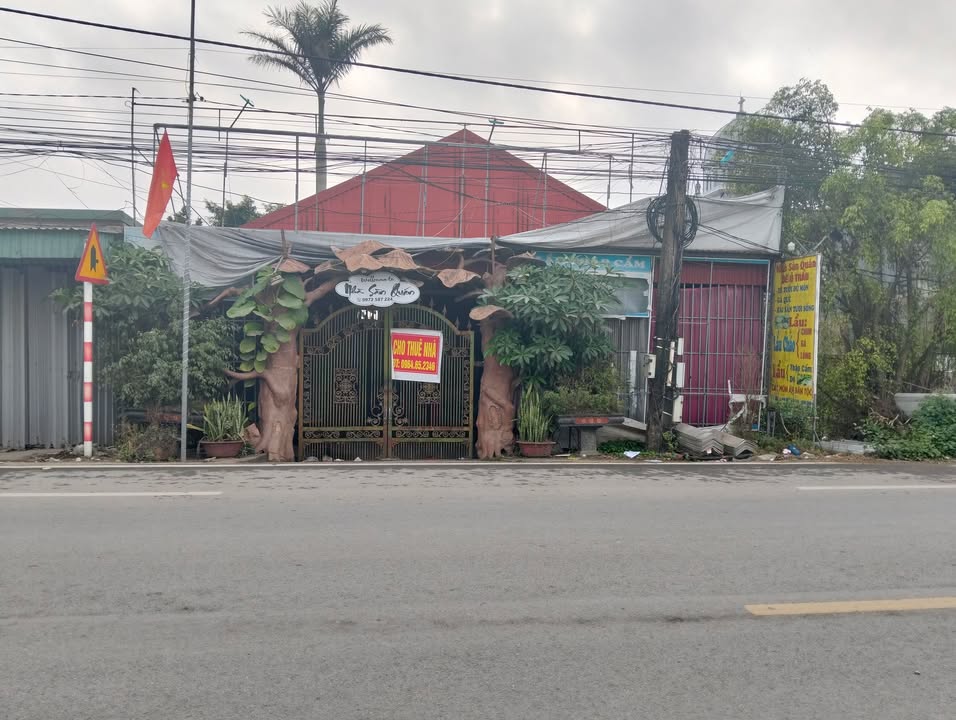 Nhà Xưởng/Cafe Mặt Tiền Tỉnh Lộ 12B, Kim Sơn, Ninh Bình - 5 Triệu/Tháng