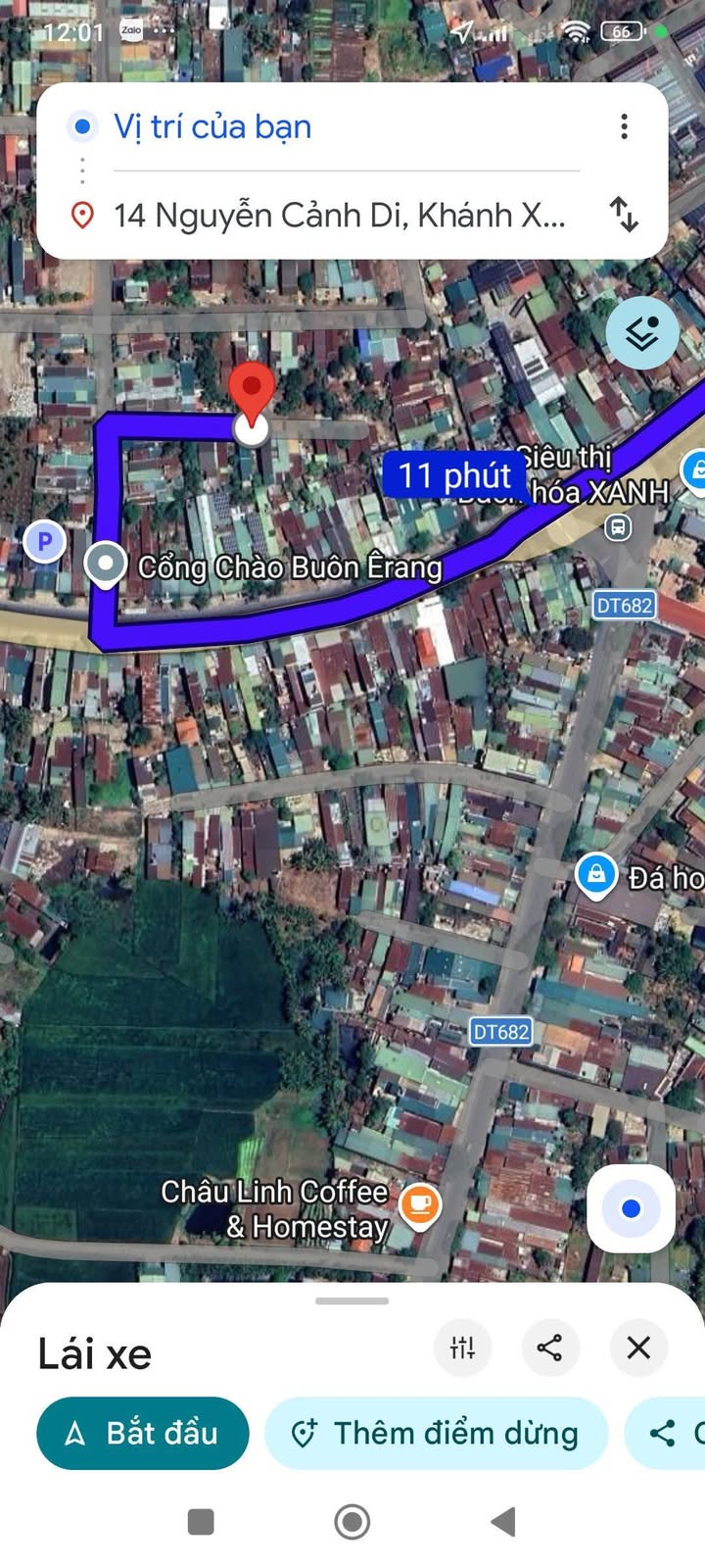 Đất Nền 145m² Sổ Đỏ Chính Chủ Phường Thành Nhất, Buôn Ma Thuột - Giá 1.19 Tỷ