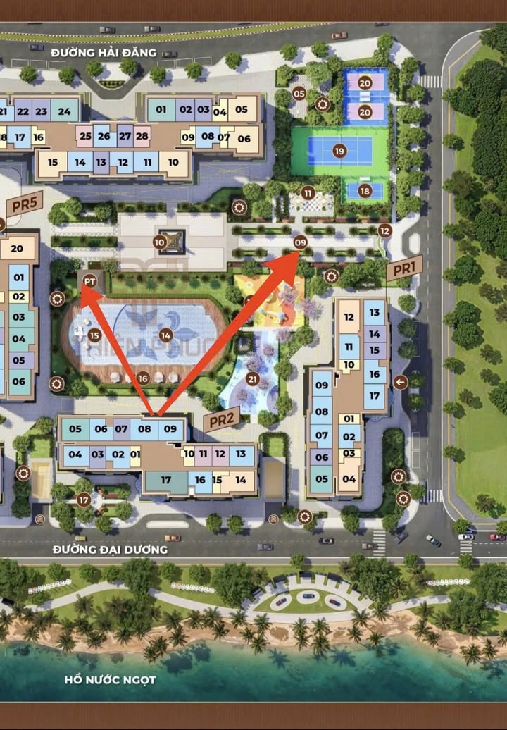 Bán căn hộ 74m² 2PN2WC tầng trung Vinhomes Ocean Park - Giá 5.3 tỷ