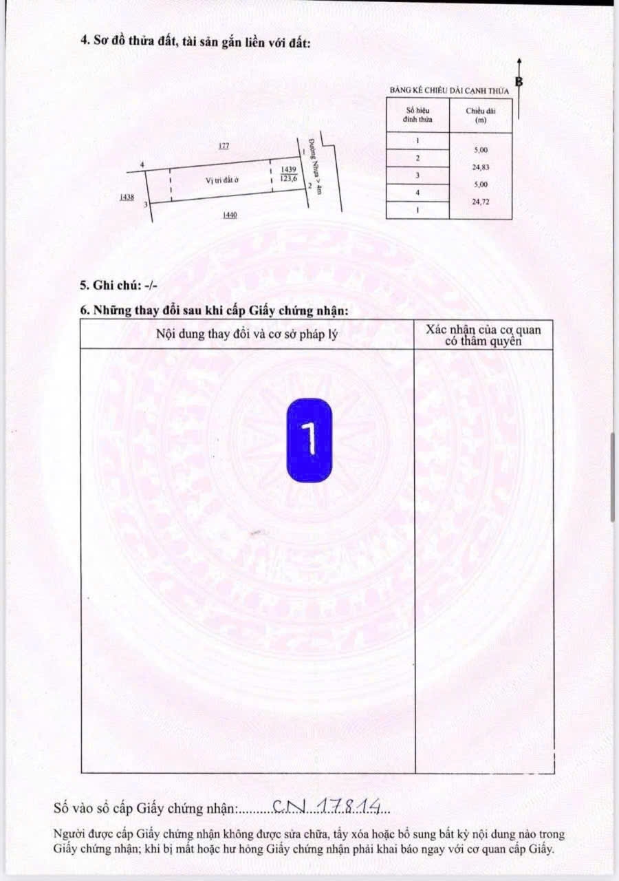 Đất nền Long Điền 120m² - 1.35 tỷ, Sổ đỏ sẵn, Xây dựng tự do!