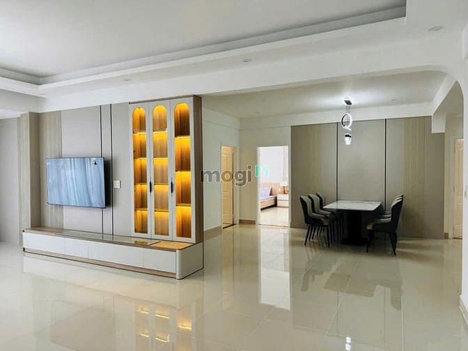 Cho thuê căn hộ Riverside Residence Q7 - 220m², 3PN, Nội thất cao cấp, View sông