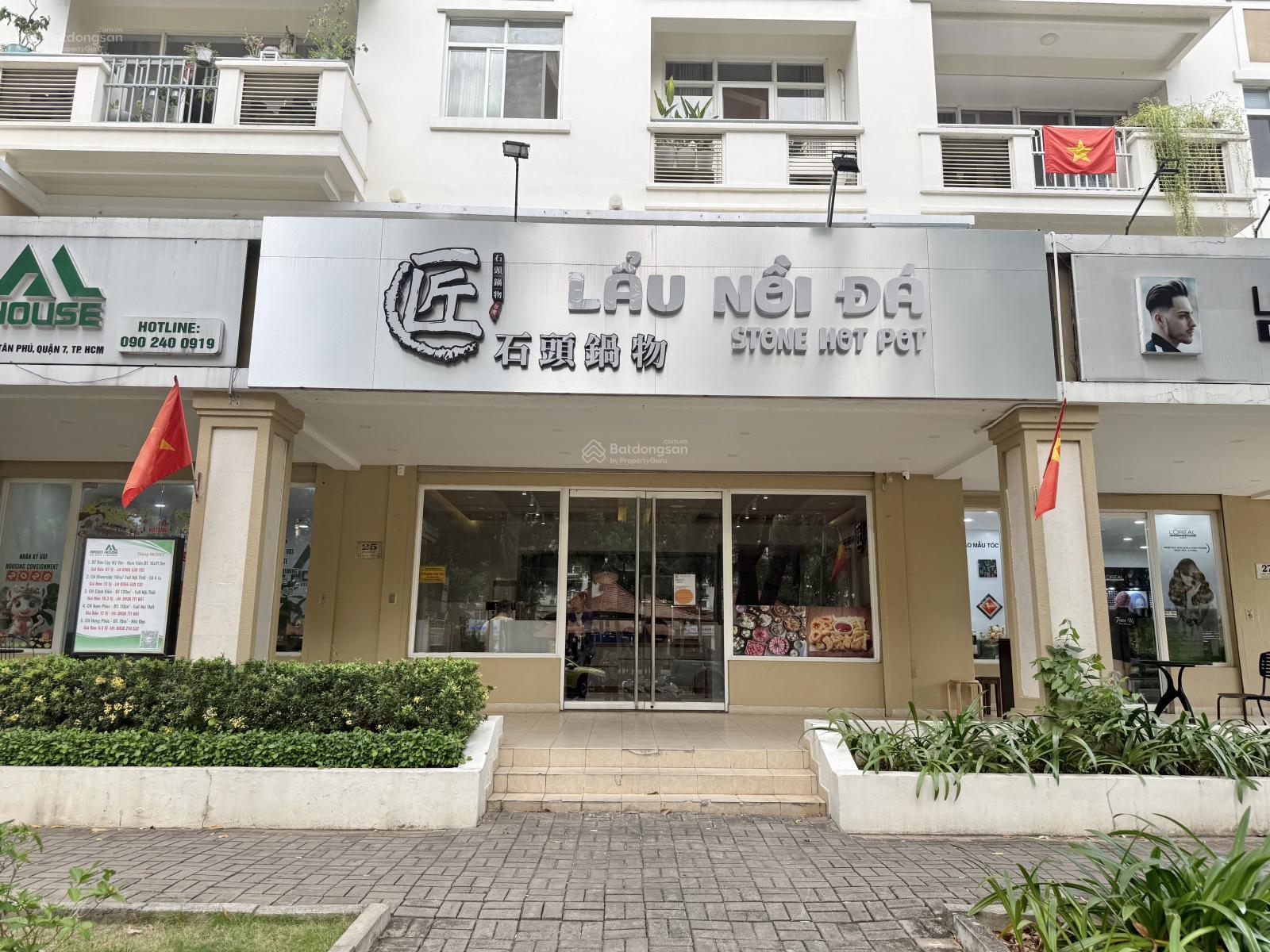 Cho thuê Shophouse Cảnh Viên 1, Q7 - 130m² kinh doanh sầm uất