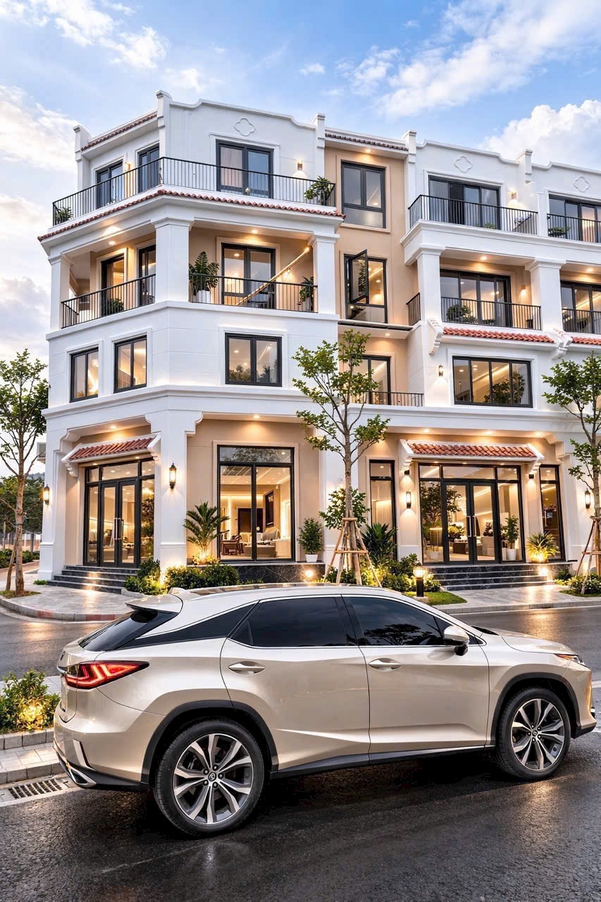 Liền kề Vinhomes Đan Phượng 127m² 20.96 tỷ - Vị trí đắc địa!