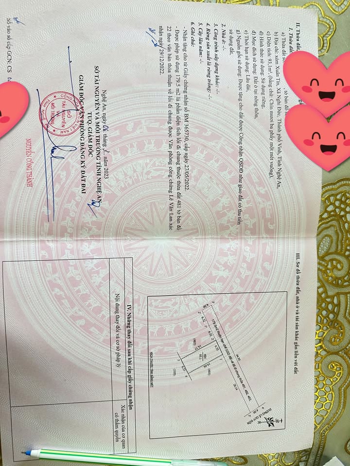 Đất Nền Xóm Xuân Tín, Vinh 93m² - Sổ Đỏ Sẵn Sàng