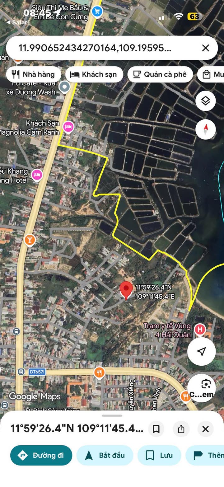 Đất Nền Cam Ranh 283m² - Sổ Đỏ Sẵn Sàng, Kề Ven Vịnh