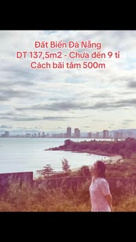 Đất Biển Đà Nẵng 137.5m² - Sổ Đỏ Chính Chủ, Giá Tốt