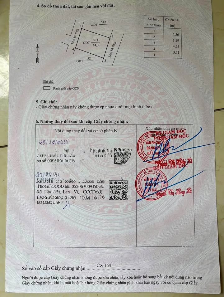 Đất nền Hẻm Bạch Đằng Quy Nhơn 15m² giá 850 triệu - Sổ đỏ chính chủ