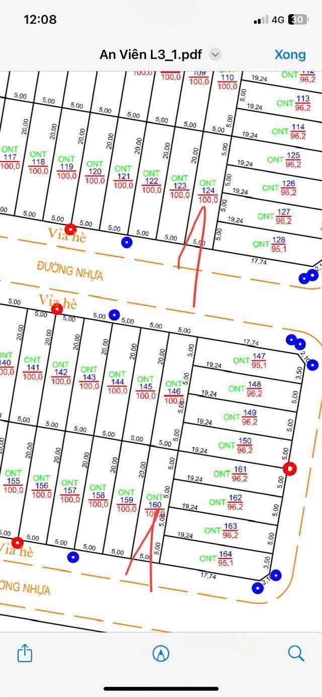 Đất nền Khoái Châu, Hưng Yên 100m² - Sổ đỏ chính chủ, 2 tỷ