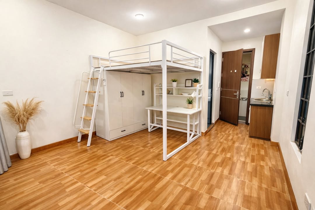 Phòng khép kín 28m² Trần Cung, Bắc Từ Liêm - Full nội thất, sẵn sàng vào ở!