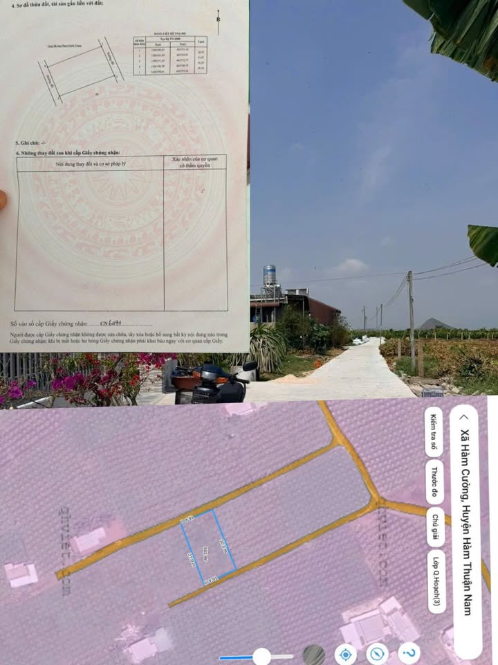 Đất nền Hàm Thuận Nam 500m² - Sổ đỏ chính chủ, xây dựng 2 nhà!