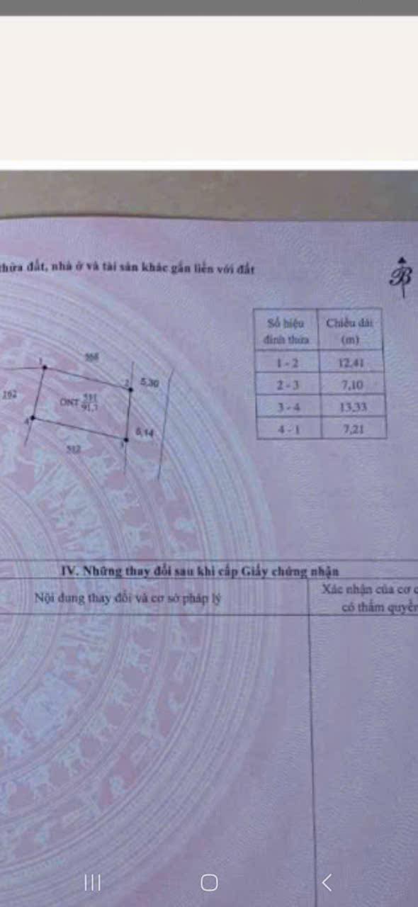 Đất nền 91.7m² Hoằng Hóa - Hướng Đông Nam, Đường rộng 5m