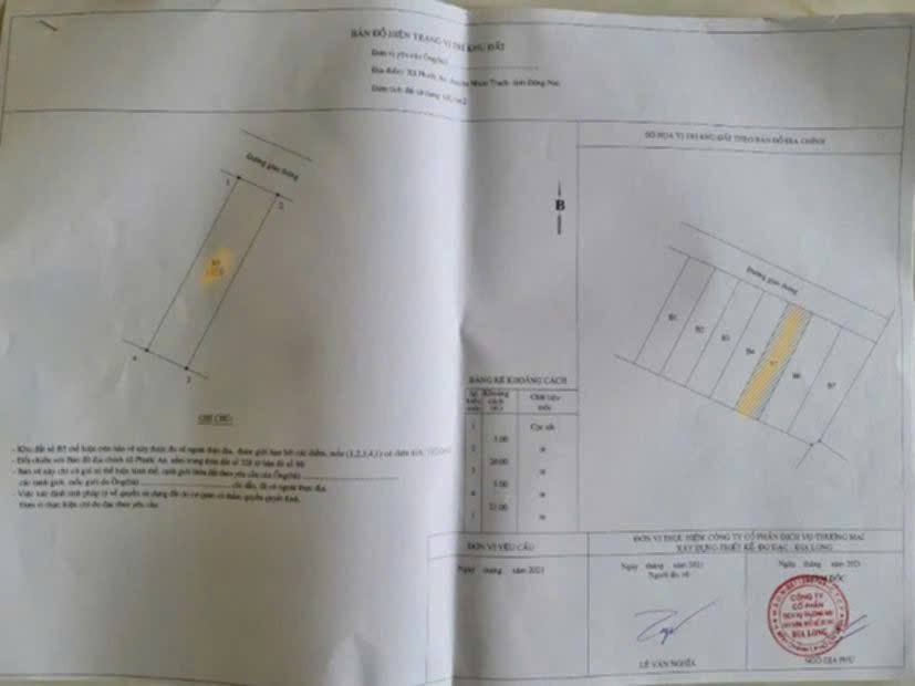 Đất nền Xã Phước An, Nhơn Trạch 100m² - Sổ đỏ chính chủ!