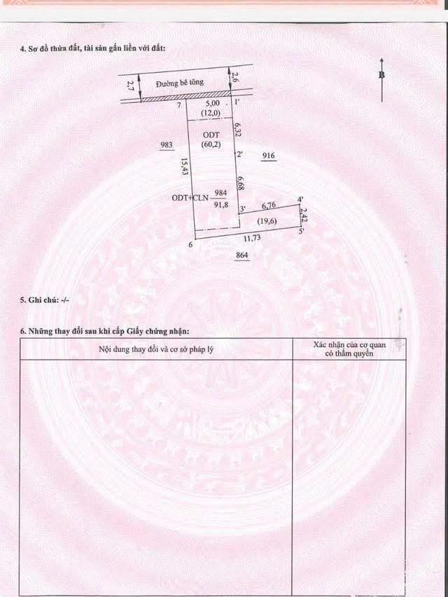 Đất nền Chánh Nghĩa, TDM 91.8m² - Sổ đỏ, đường ô tô, tặng bản vẽ