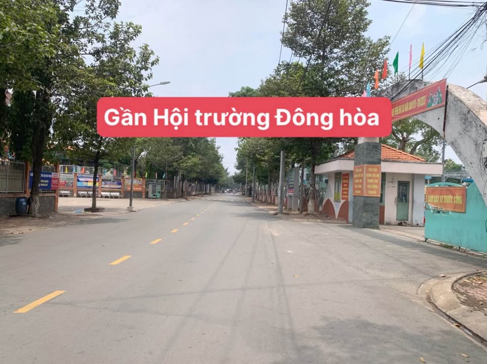 Đất Nền KDC Đông Hòa 100m² SHR - Kinh doanh sầm uất