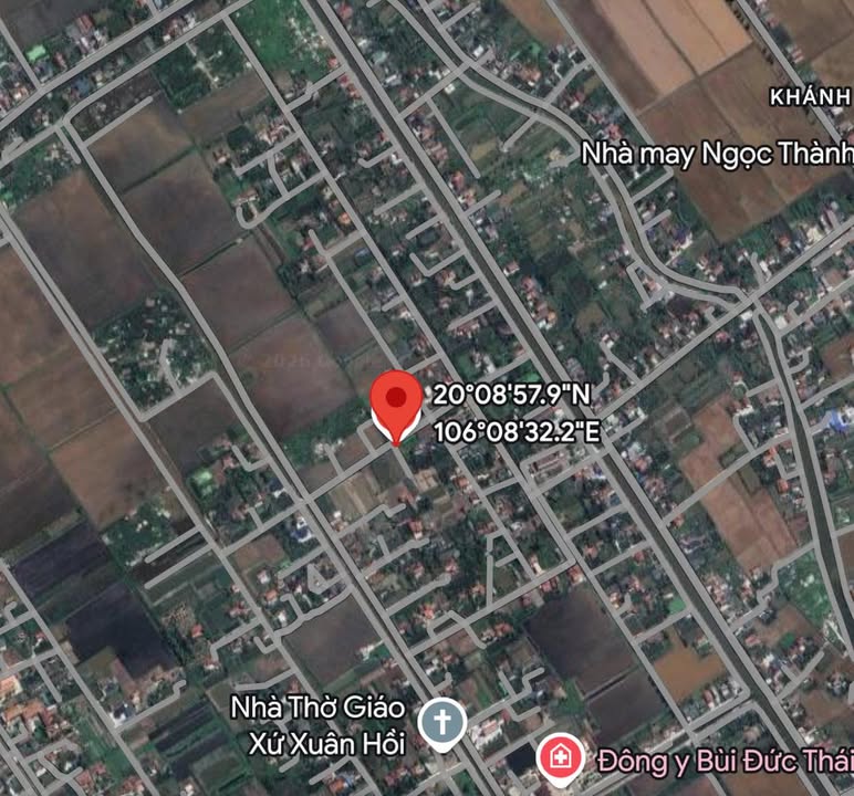 Đất Vườn 1043m² Kim Sơn, Ninh Bình - Giá Chỉ 1 Tỷ, Sẵn Vườn Ao