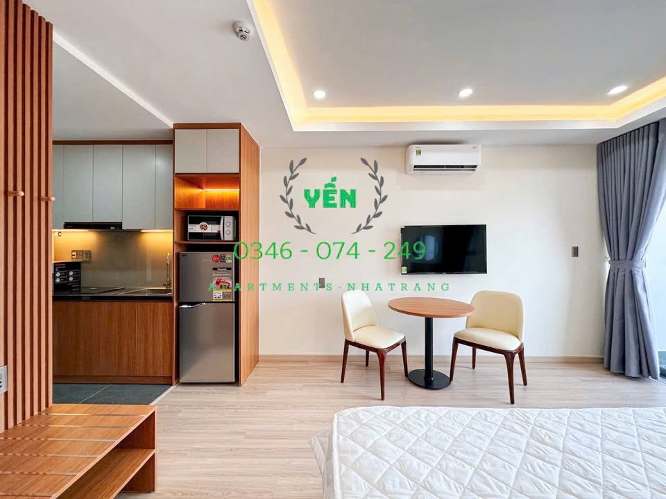 Căn hộ Studio HUD Nha Trang 9.5 triệu - Full nội thất cao cấp!