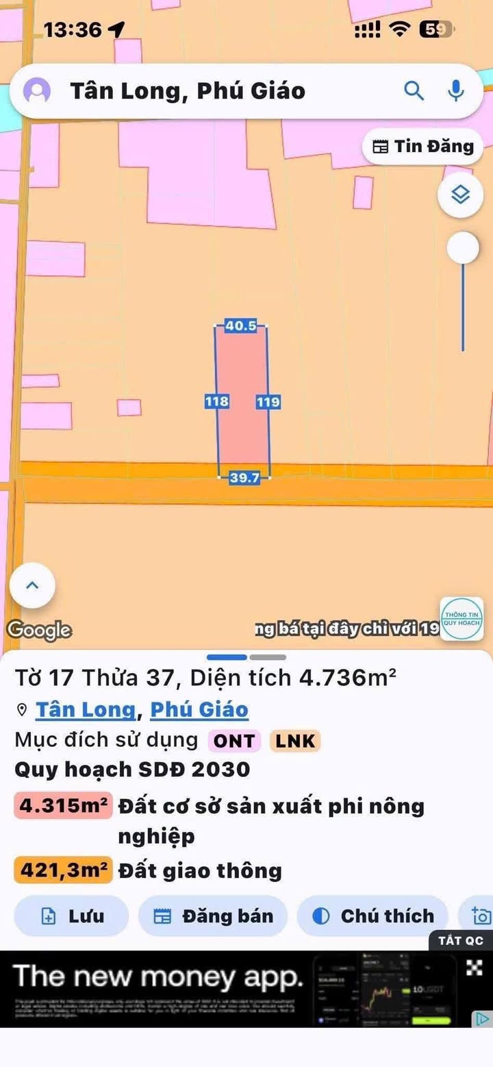 Bán Đất SKC Phú Giáo, Bình Dương - 4700m², Mặt Tiền Nhựa DH517 - 7.8 Tỷ
