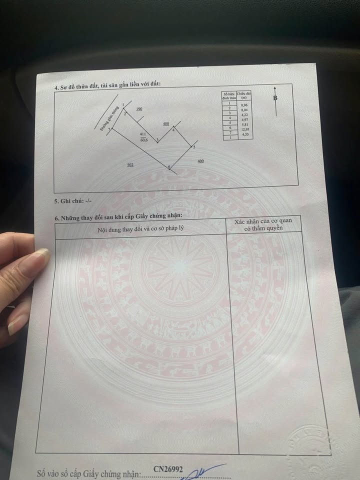 Đất nền Khu dân cư Hoàng Gia Thái Nguyên 60m² - Sổ đỏ chính chủ