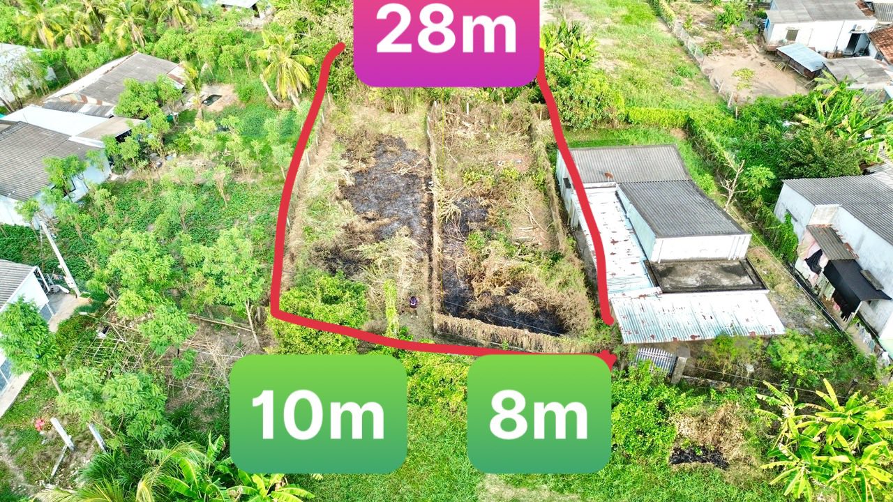 Bán Gấp 2 Nền Liền Kề 100m² Sổ Đỏ, P. Long Chánh, Gò Công - 5xx Triệu/Nền