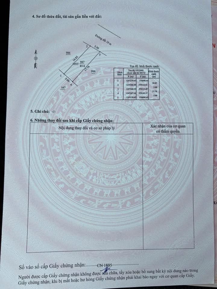 Đất nền Nguyễn Văn Linh Tây Ninh 85m² - Sổ đỏ chính chủ!