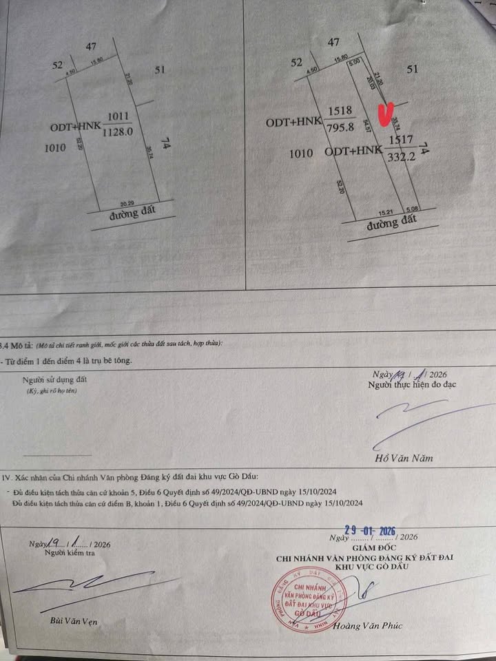 Đất Trảng Bàng 225m² Sổ Đỏ Giá 570 Triệu - Vị Trí Đẹp