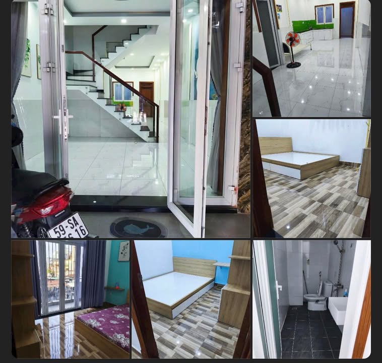 Cho thuê nhà nguyên căn Gò Vấp 64m² - Xe hơi thông Quang Trung, 15tr/tháng