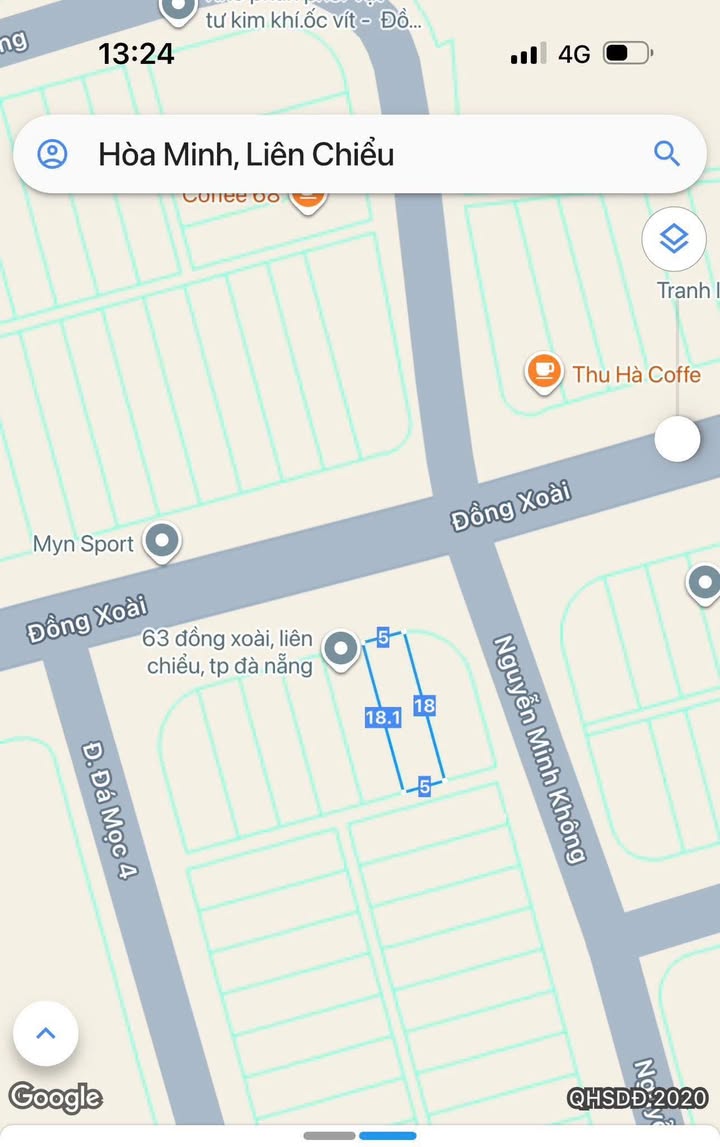 Đất nền Đường Đồng Xoài Đà Nẵng 90m² - Tiềm năng tăng giá vượt trội!