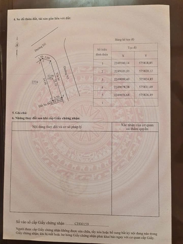 Đất nền TDC Nam Hoa 131.6m² - Lô góc 3 mặt tiền, Tiềm năng tăng giá!
