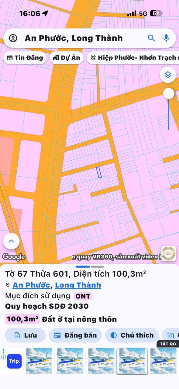 Đất nền An Phước Long Thành 100m² từ 3 tỷ - Tiềm năng tăng giá vượt trội!