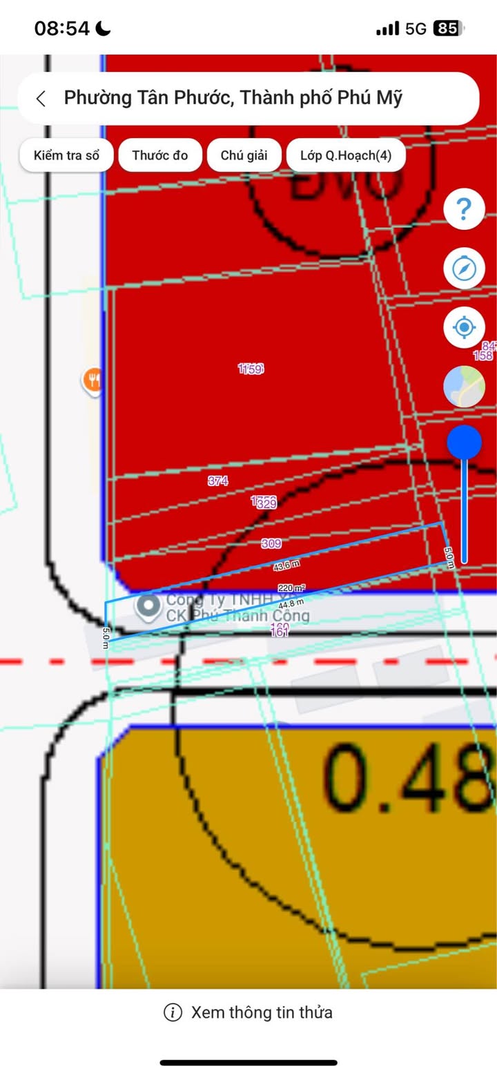 Đất nền Lê Thánh Tông Phú Mỹ 225m² 3 tỷ - Tiềm năng tăng giá vượt trội!