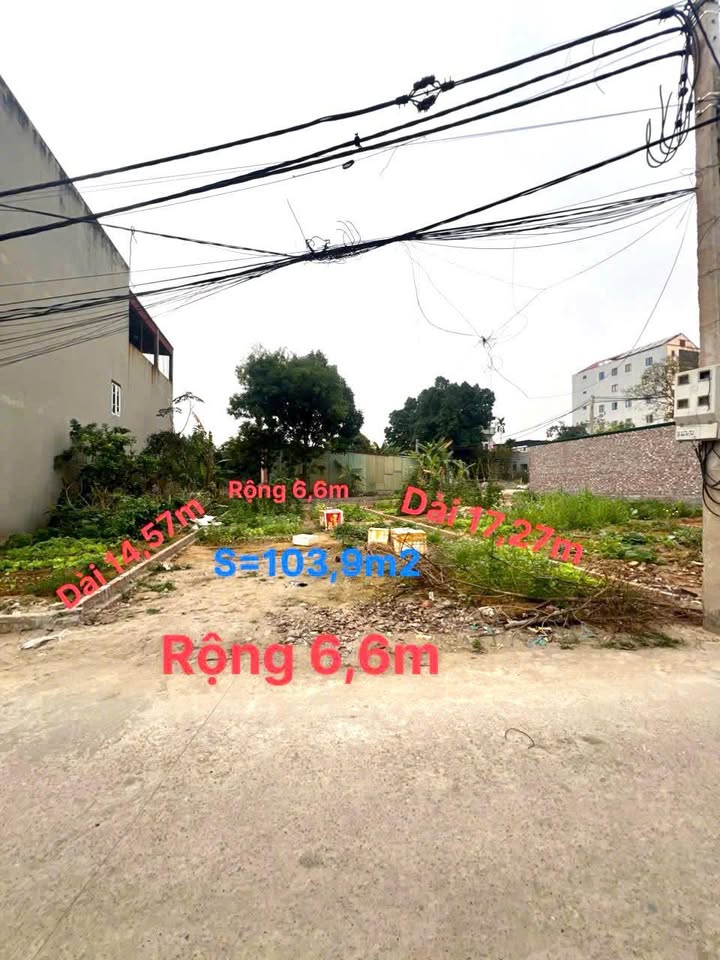 Đất nền Thị trấn Thắng Hiệp Hòa 104m² - Sổ đỏ chính chủ!