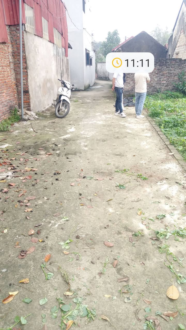 Đất thổ cư 122m² Thái Sơn, Hiệp Hòa - Sổ đỏ chính chủ, giá 560 triệu