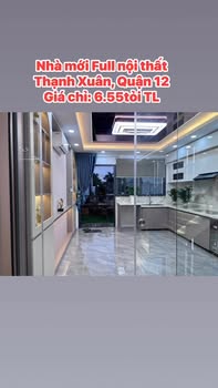 Nhà Phố Thạnh Xuân, Q12 - 64m² Full Nội Thất, 5 Tầng, Giá 6.55 Tỷ