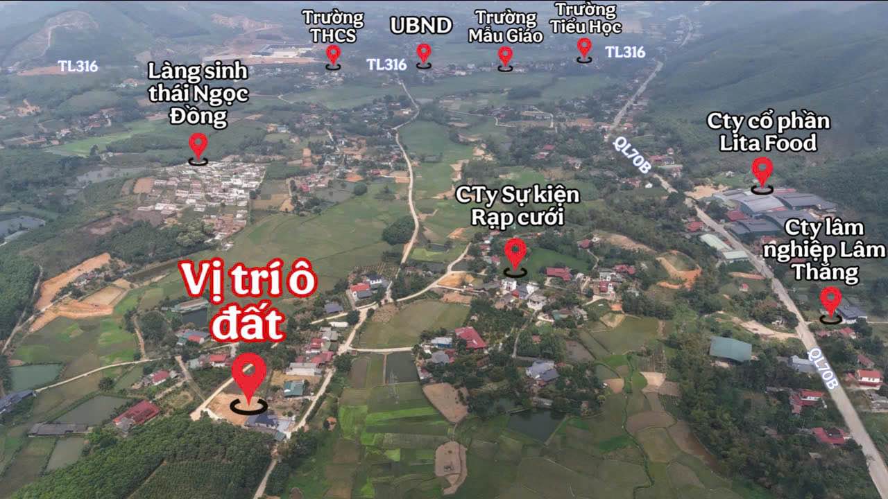 Đất nền Lương Sơn 126.7m² full thổ cư - Giá chỉ 4xx triệu