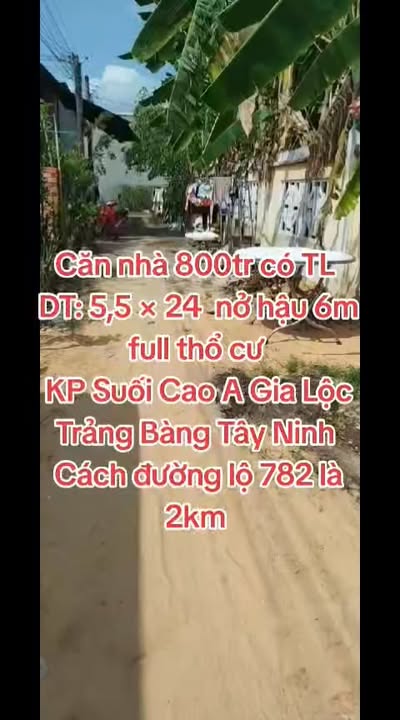 Nhà Chính Chủ Trảng Bàng 800 Triệu - Sẵn Sàng Dọn Vào Ở Ngay!