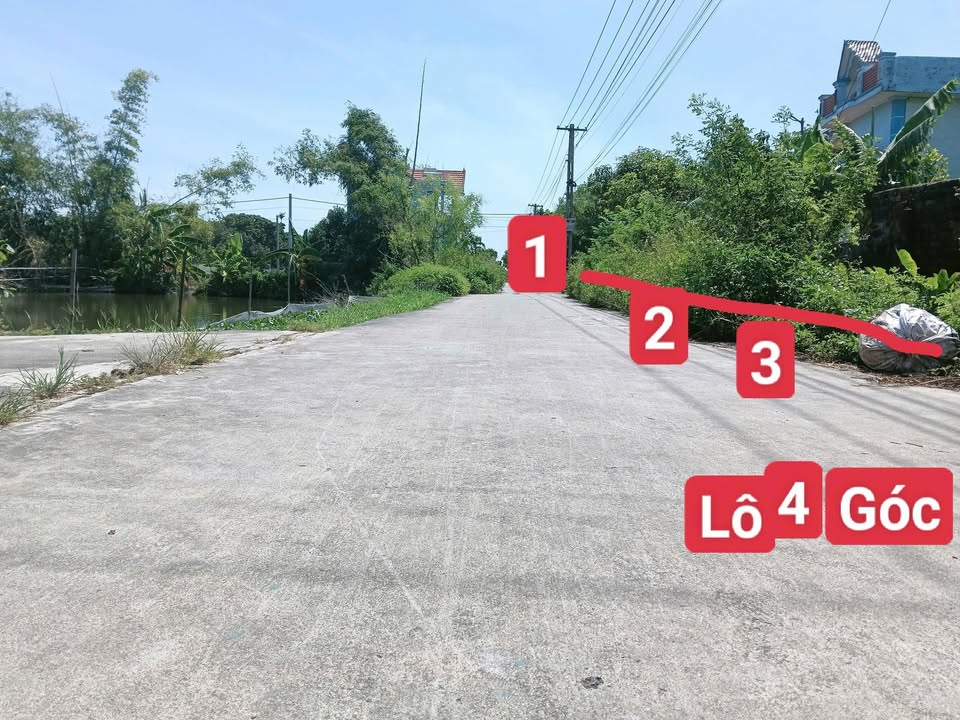 Bán gấp đất nền 86m² mặt đường trục chính thôn Đông Cường, Đông Hưng, Thái Bình - Giá 6xx triệu