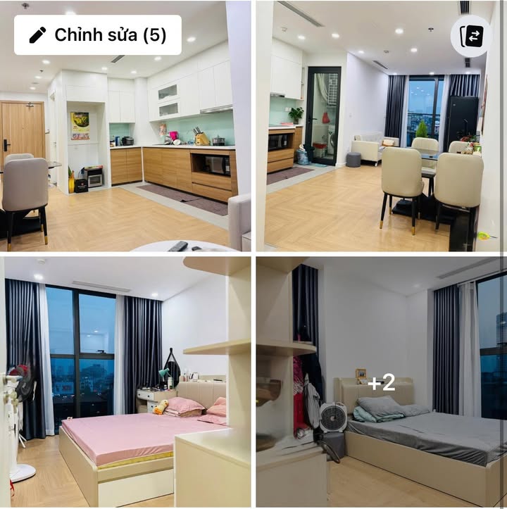 Căn hộ Đường Láng 75m² - Full nội thất, miễn phí 2 năm dịch vụ!