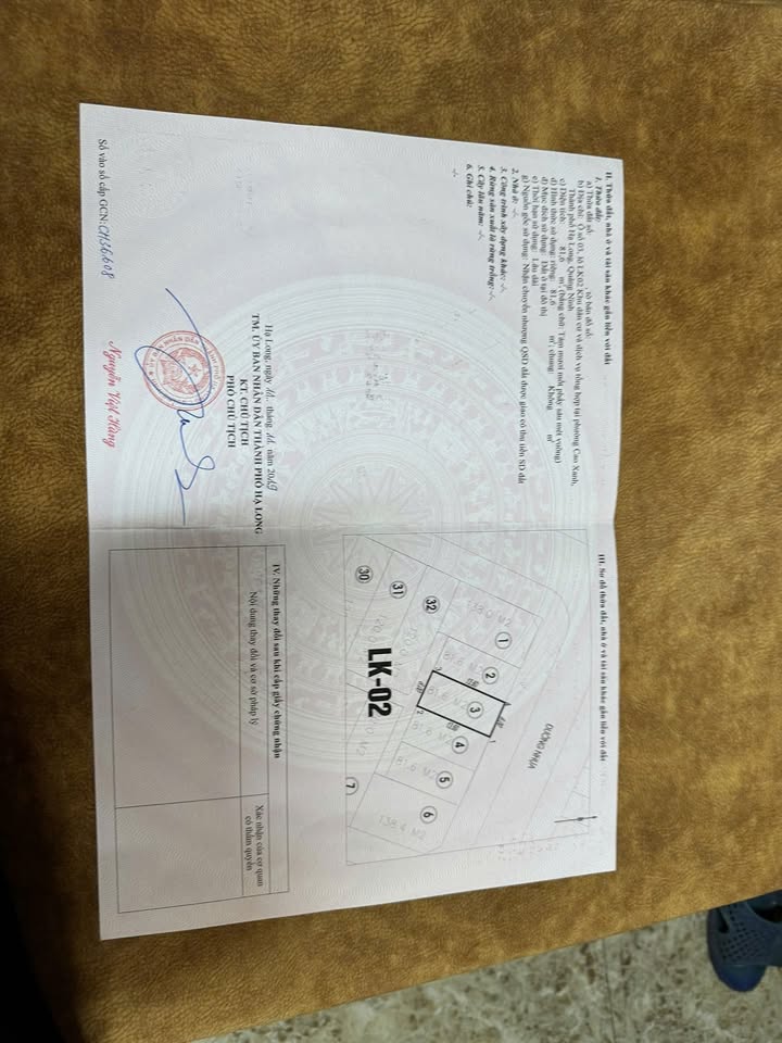 Đất nền Cao Xanh Hạ Long 82m² - Sổ đỏ chính chủ