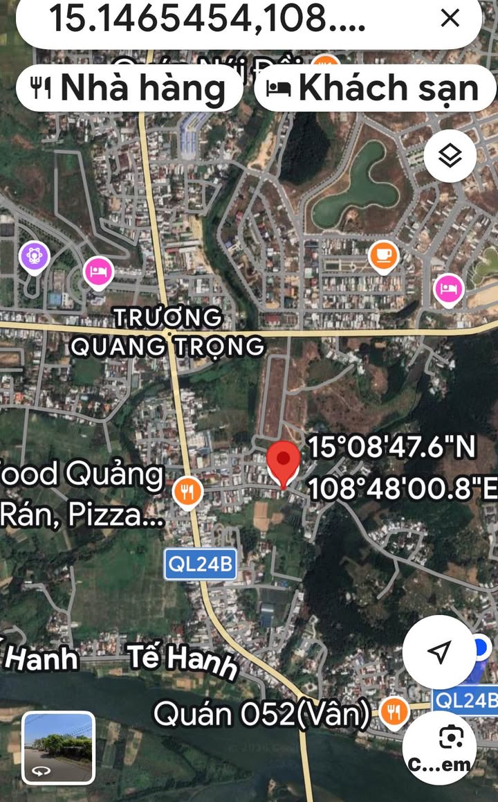 Đất nền Quảng Ngãi 250m² - Đất thổ cư, đường ô tô 12m!