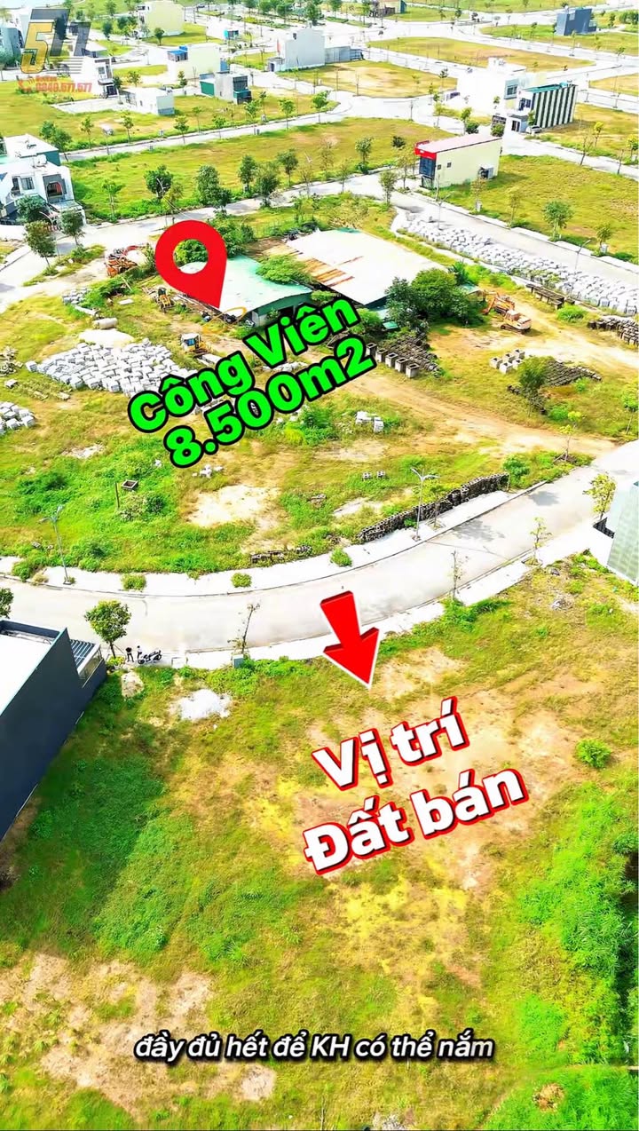 Đất nền TP Quảng Ngãi 146m² - View công viên, sổ hồng sẵn!