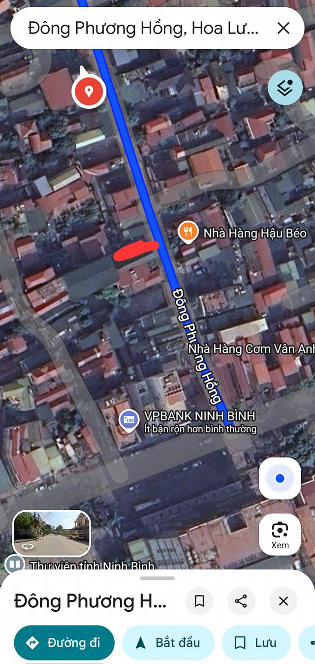 Đất Mặt Tiền Kinh Doanh, Trục Đông Phương Hồng, Ninh Bình - 100m² - 6 Tỷ