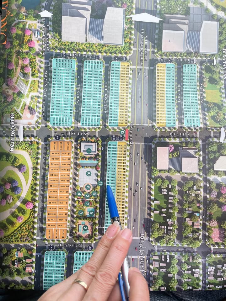 Đất nền Phố Hiến City 99m² - View Công Viên, Sổ Đỏ Sẵn Sàng