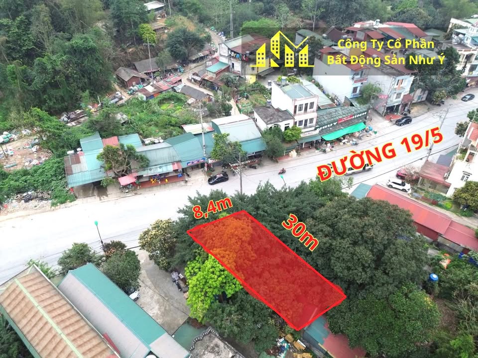 Đất nền Đường 19/5 TP Hà Giang 252m² - Đất thổ cư 100%