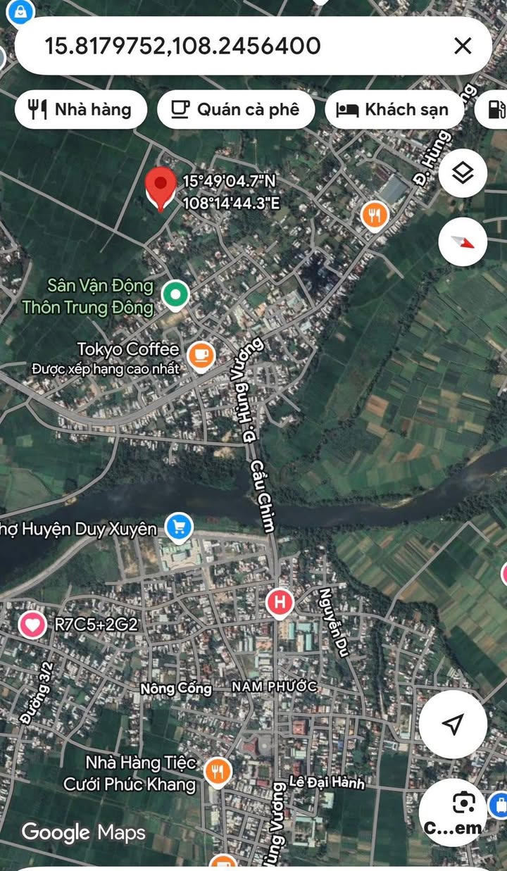 Đất nền Thôn Trung Đông Duy Xuyên 250m² giá chỉ 8xx triệu - Sổ đỏ chính chủ!