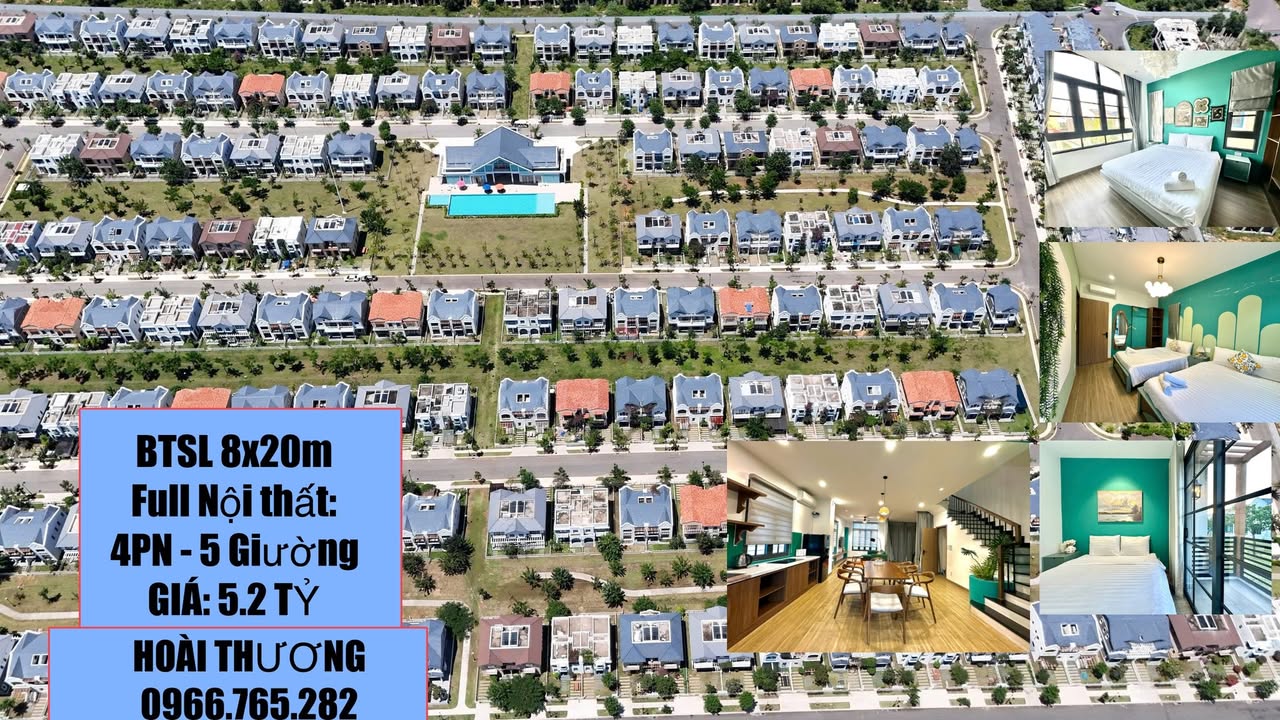 Biệt thự Novaworld Phan Thiết 160m² - Full nội thất cao cấp!